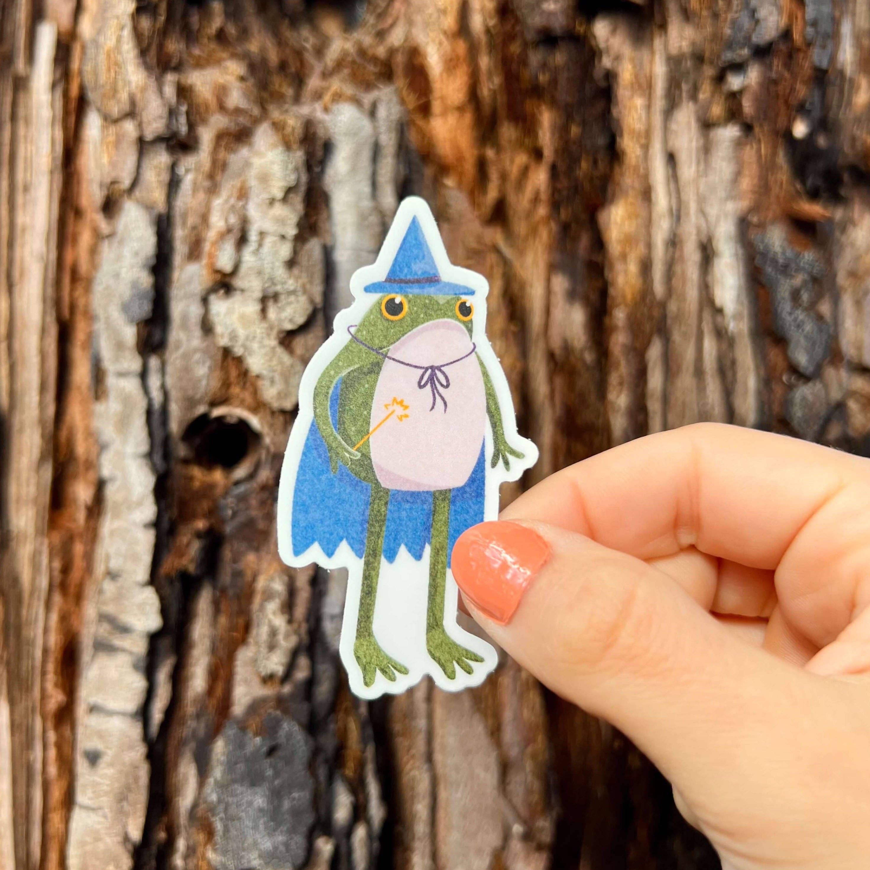 Wizard Frogson Frog Sticker