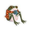 Cozy Frogson Sticker