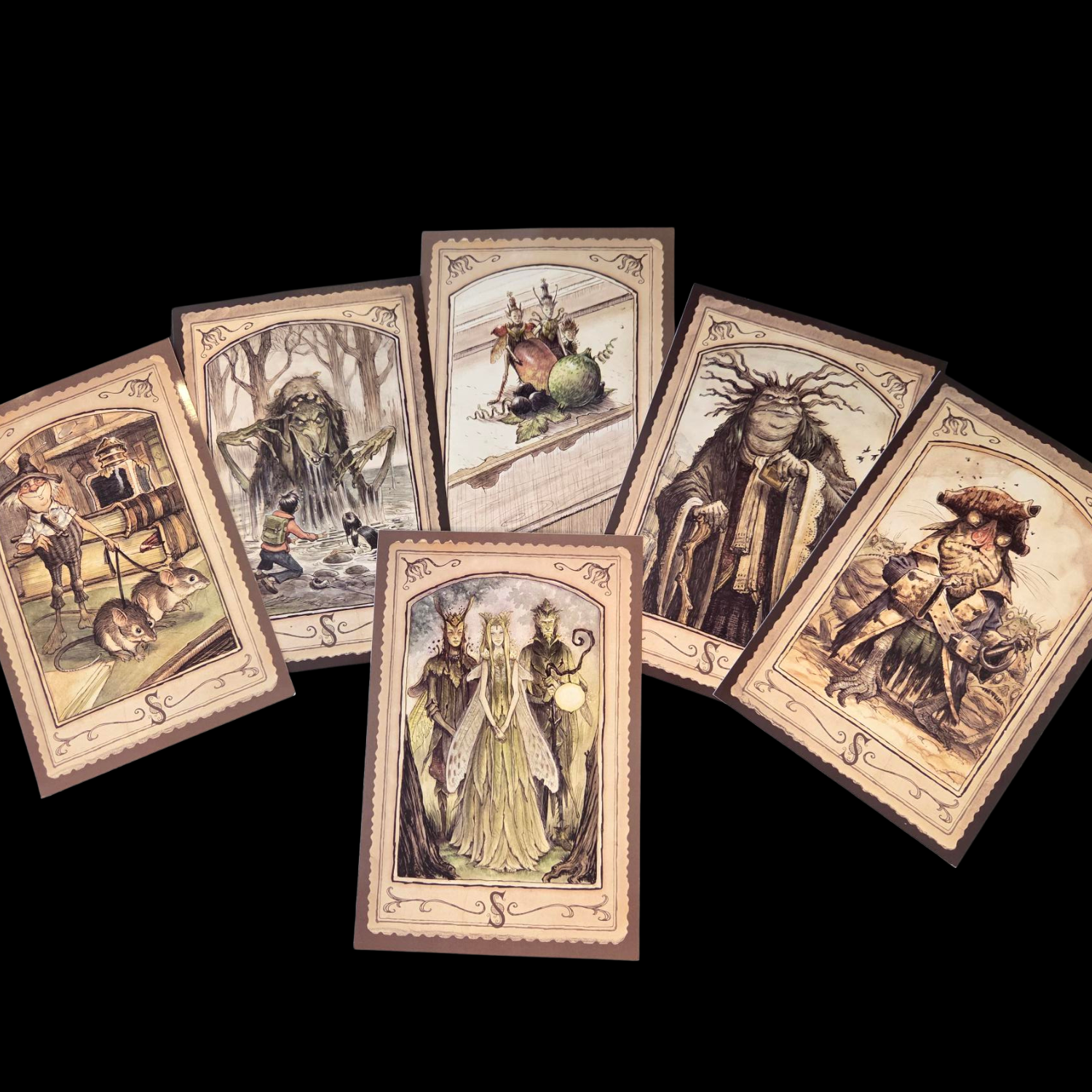Mini Art Print Set-DiTerlizzi Spiderwick (set of 6)