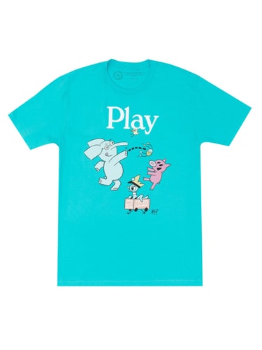 Elephant & Piggie Play Adult T-Shirt