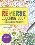 Reverse Coloring Book Through the Seasons