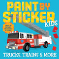 Paint By Sticker: Trucks Trains & More