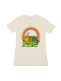 Sesame Street Bookmobile Ladies T-Shirt