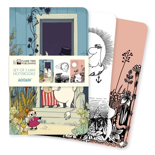 Moomin Mini Notebook (Set of 3)