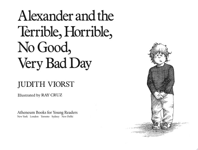 Alexander & the Terrible Horrible PB