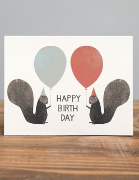Card-Party Squirrels