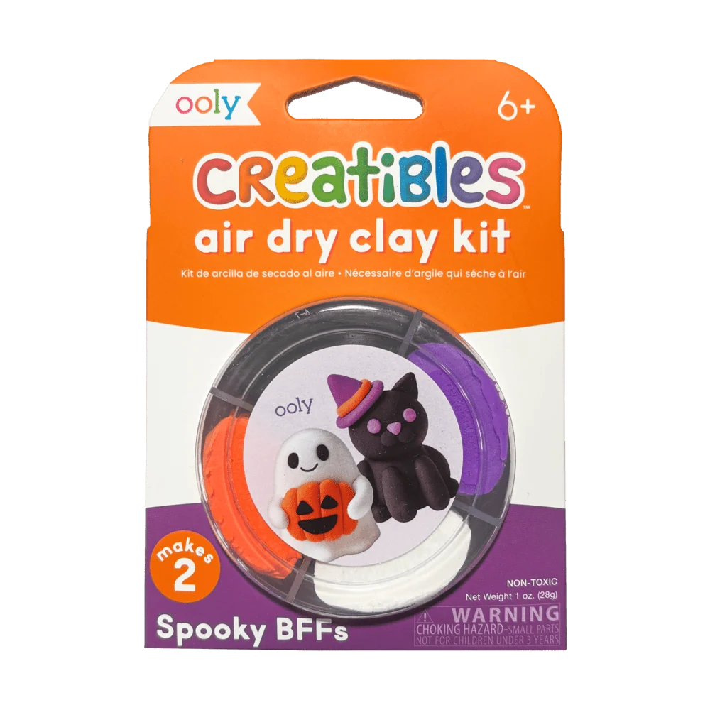 Creatibles Air Dry Clay Spooky BFFs