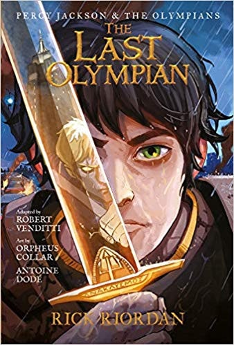 Percy Jackson Last Olympians Graphic Novel