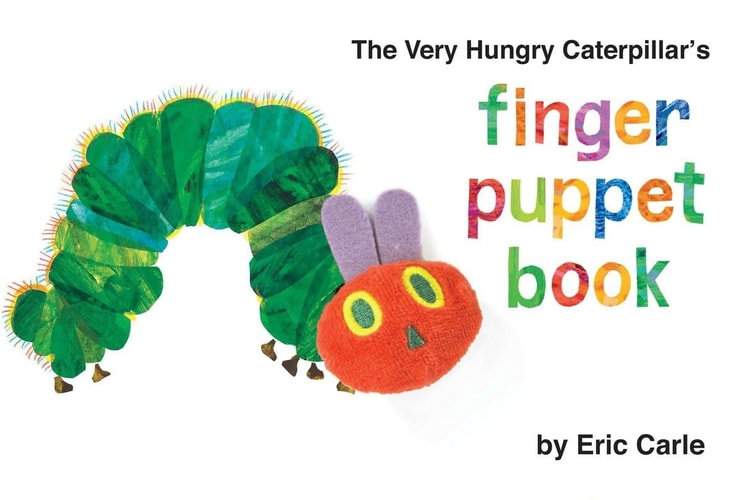Very Hungry Caterpillar Finger Puppet Board Book