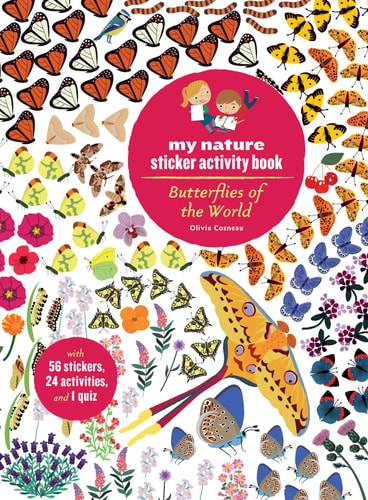 Butterflies of the World Sticker Activity Book