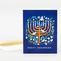 Card-Happy Hanukkah Menorah