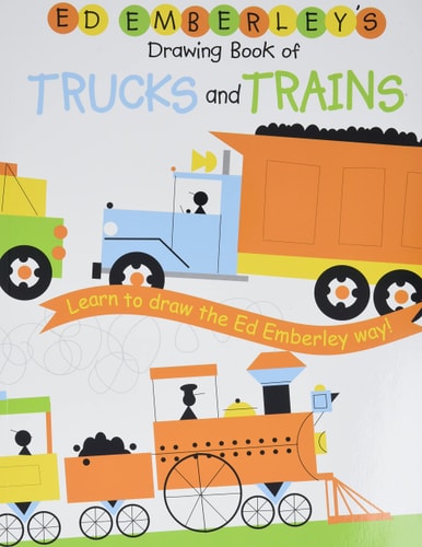 Drawing Book of Trucks and Trains