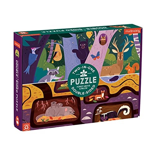 Forest Above & Below Puzzle 100 pc