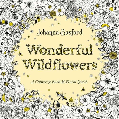Wonderful Wildflowers Coloring Book