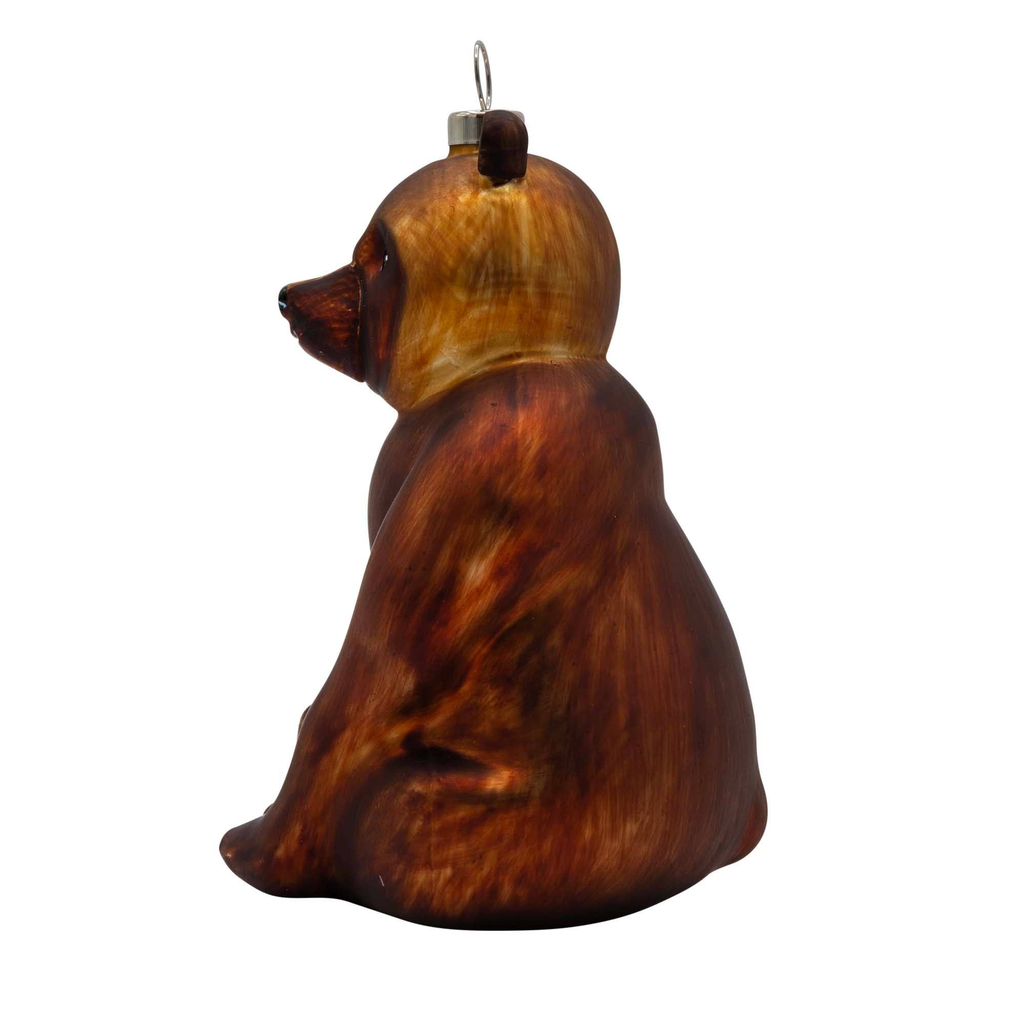 Eric Carle Brown Bear Glass Ornament
