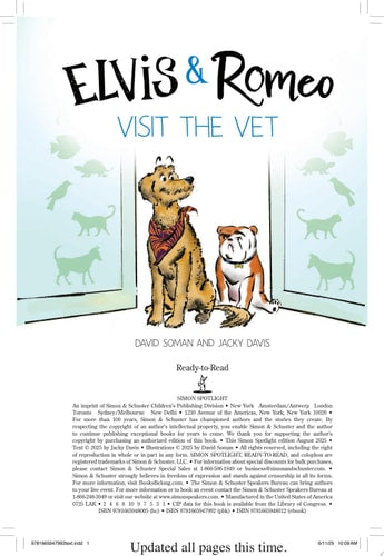 Elvis & Romeo Visit the Vet