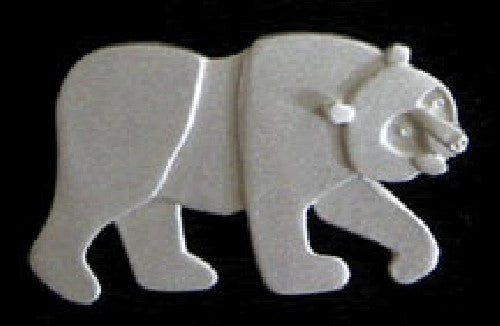 Pin-Brown Bear Sterling Silver