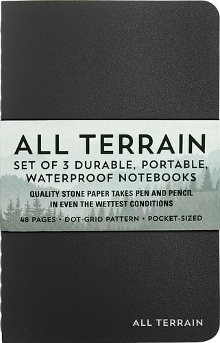 Waterproof Notebooks (set of 3)