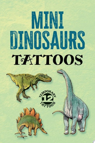 Mini Dinosaur Tattoos