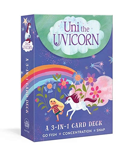 Uni the Unicorn: 3-in-1 Card Deck