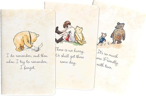 Winnie the Pooh Jotter Notebook (Set of 3)
