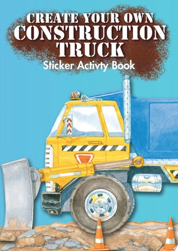 Construction Truck Sticker Activity Book