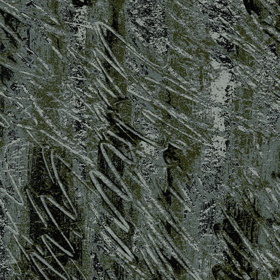 Fabric-Black Brushstroke