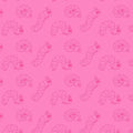 Fabric-VHC Wiggle Pink