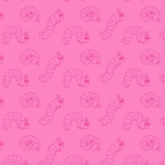 Fabric-VHC Wiggle Pink