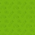Fabric-VHC Wiggle Green