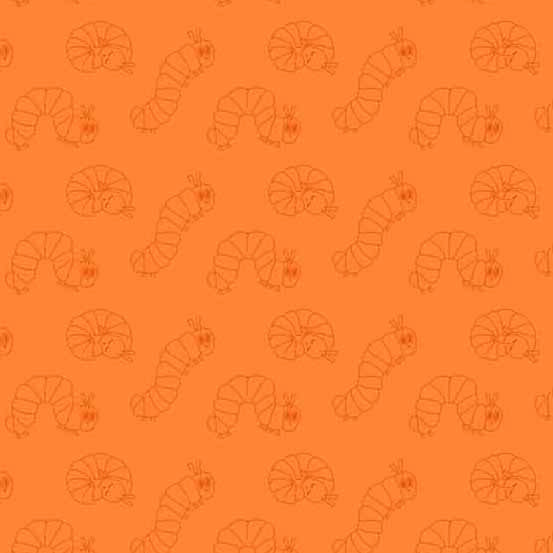 Fabric-VHC Wiggle Orange