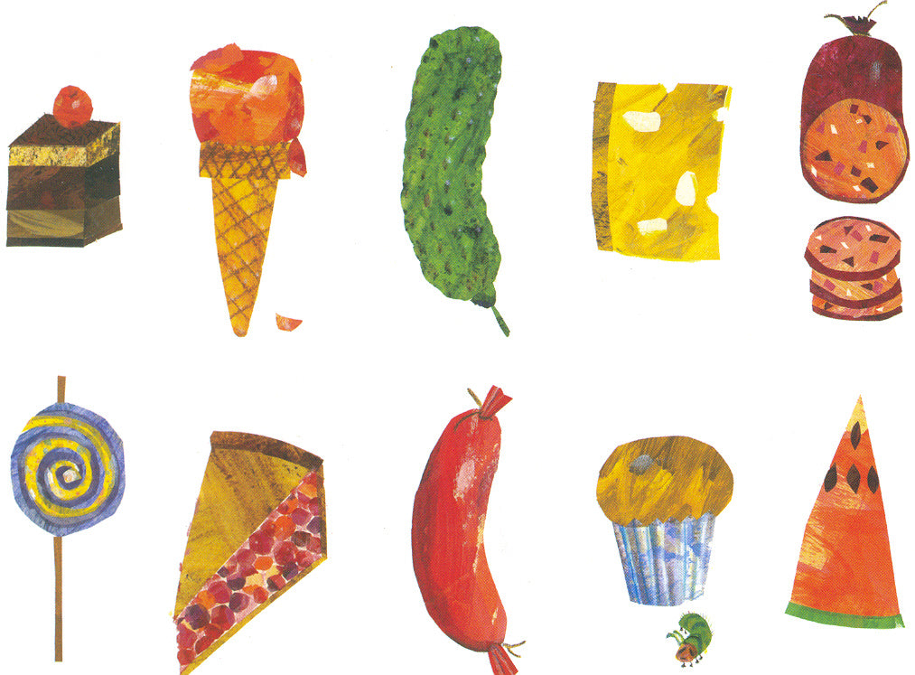 Postcard-Junk Food Line Up