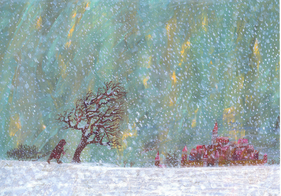 Postcard-Winter's Scene