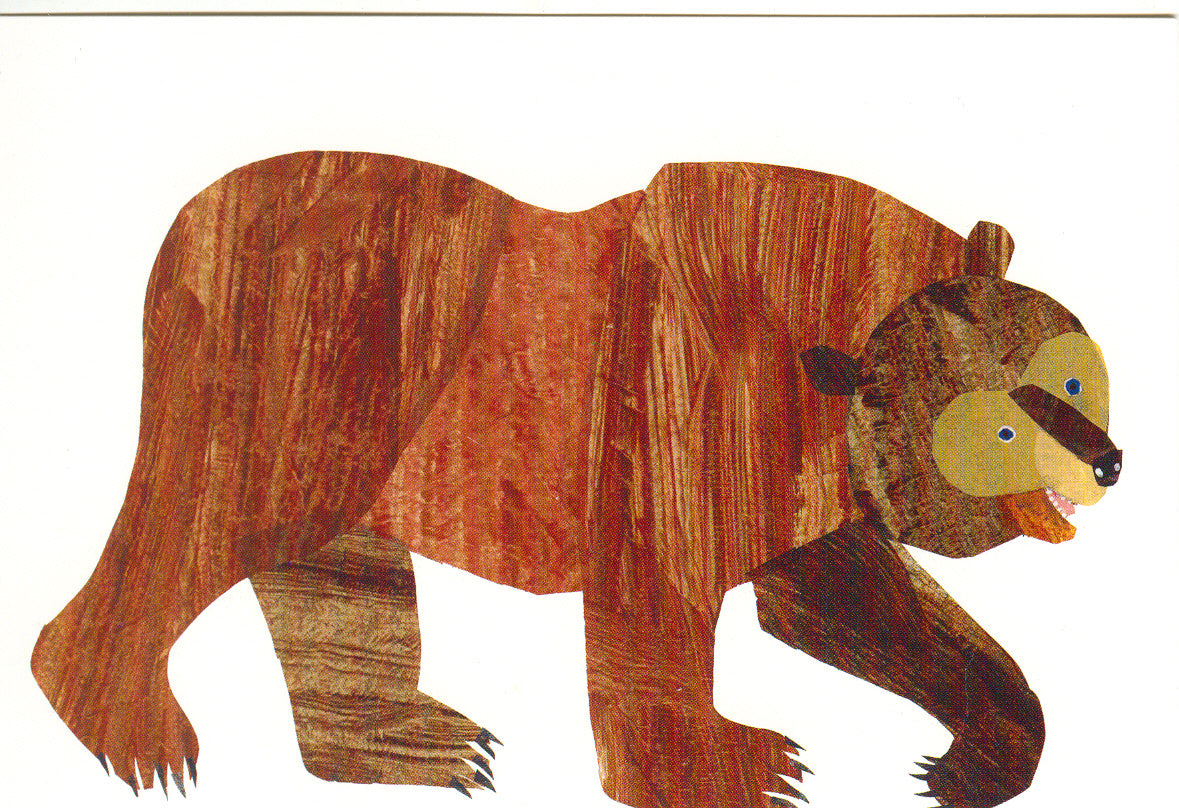 Postcard-Brown Bear
