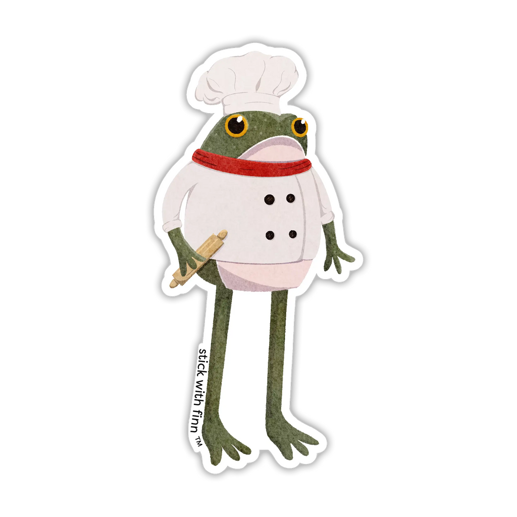 Chef Frogson Sticker