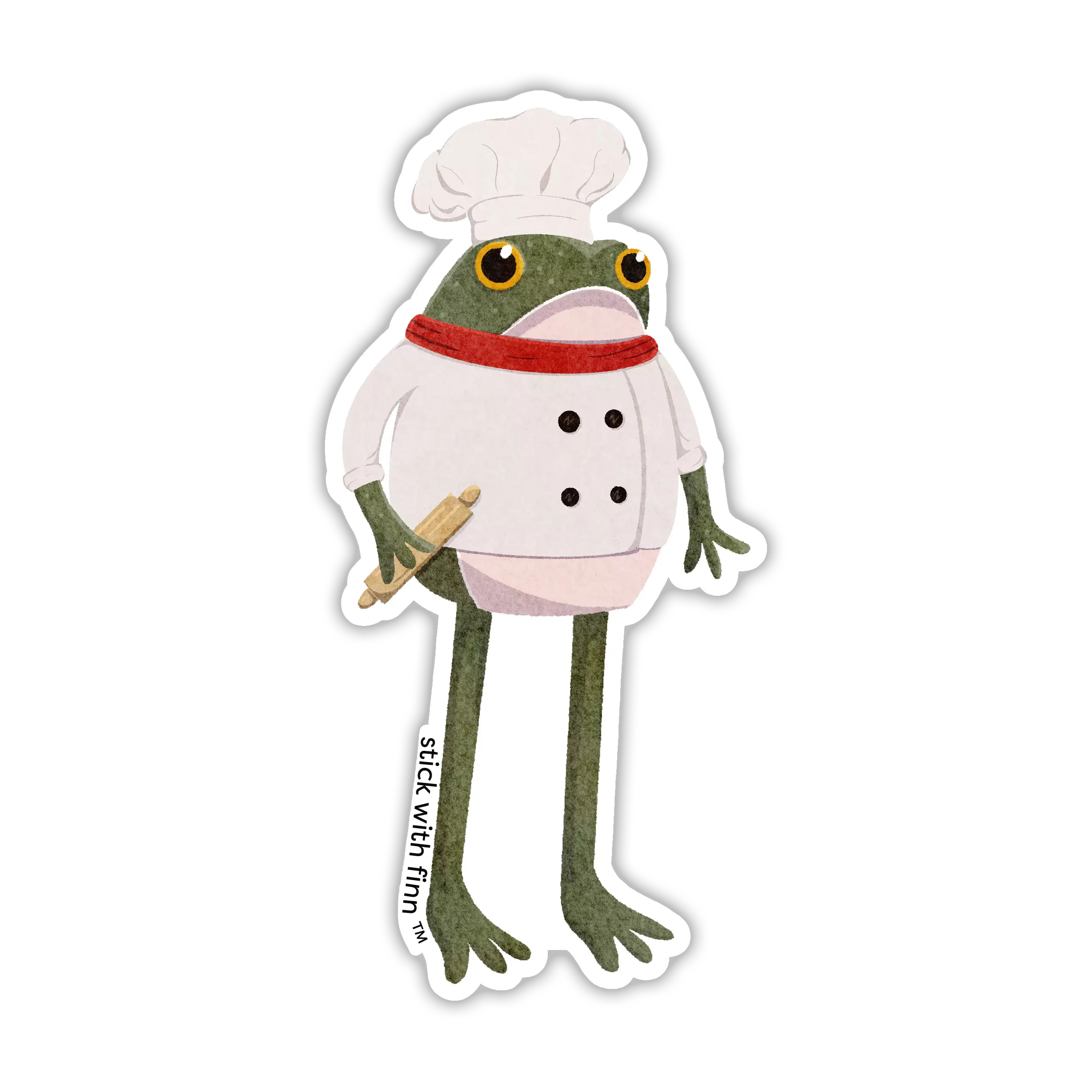 Chef Frogson Sticker