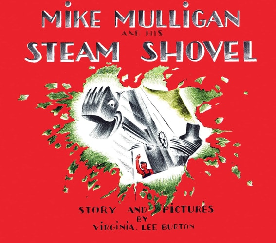 Mike Mulligan & His Steam Shovel (Board Book)