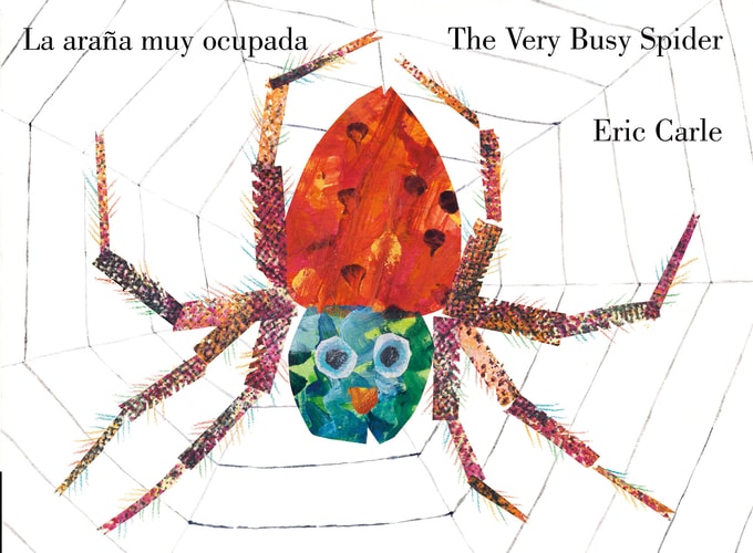 Very Busy Spider Bilingual English/Spanish (Board Book)