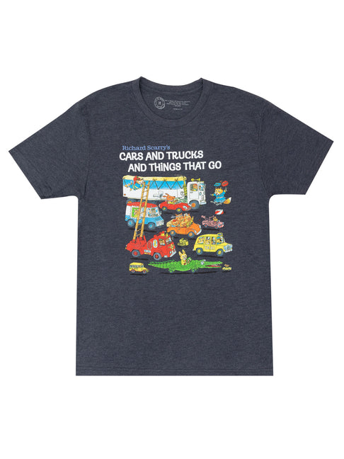 Cars and Trucks and Things That Go Adult T-Shirt