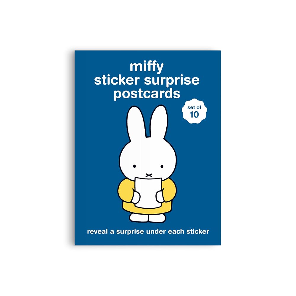 Miffy Postcard Sticker Book cover image
