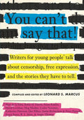 You Can't Say That HB-Autographed