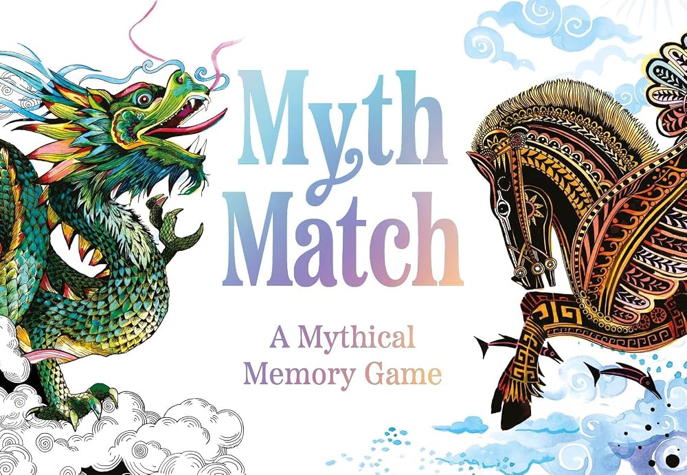 Myth Match Memory Game: Mix and match 25 fantastical creatures cover image