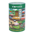 Roads and Rails Spot the Difference 48 pc Puzzle