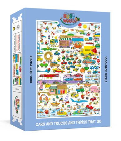 Cars and Trucks and Things That Go: 1000-Piece Puzzle