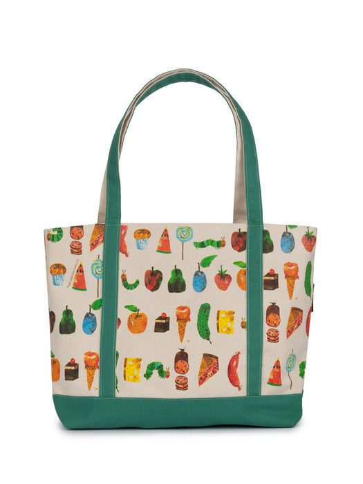 The Very Hungry Caterpillar Zipper Boat Tote