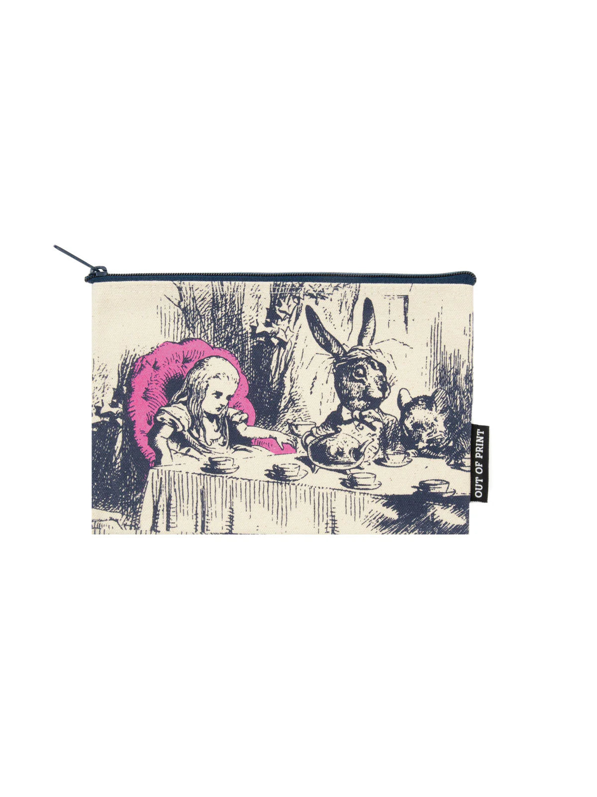 Alice in Wonderland Zipper Pouch