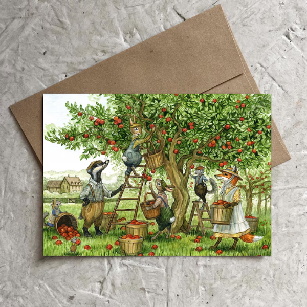 Card-Apple Orchard