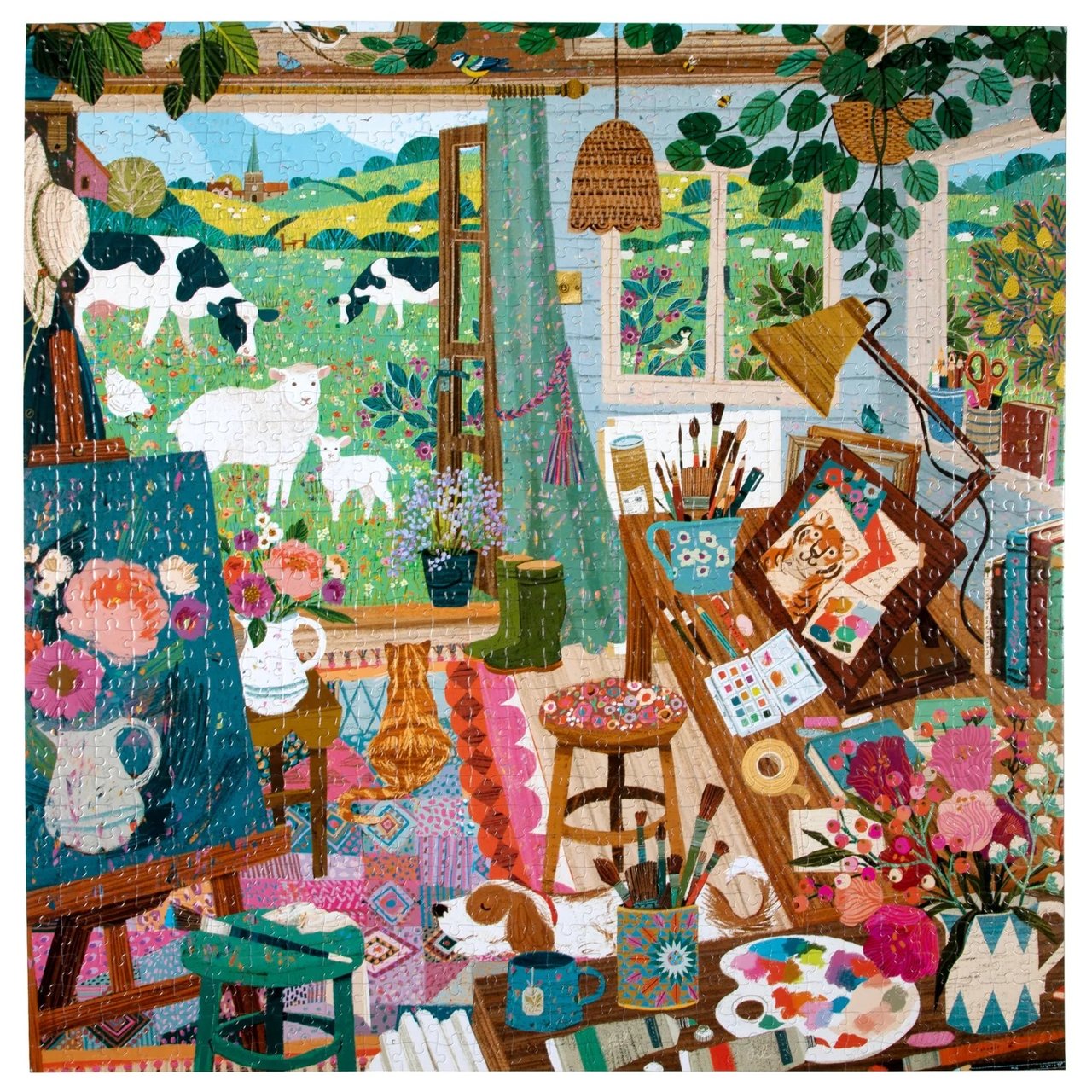Puzzle-Artist Cottage 1000 pc