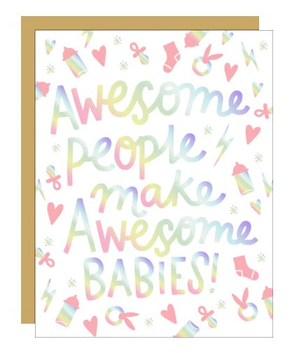 Card-Awesome Babies