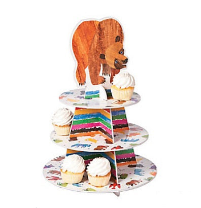 Brown Bear Cupcake Holder